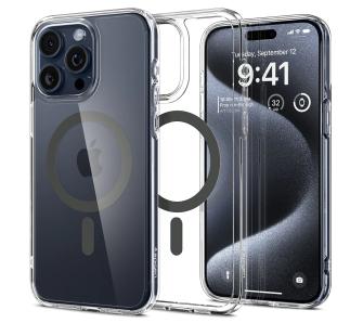 Etui Spigen Ultra Hybrid MagFit do iPhone 15 Pro Grafitowy