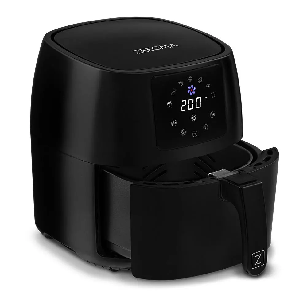 Frytkownica beztłuszczowa Zeegma Knapper Pro Black 1400W 4,5l