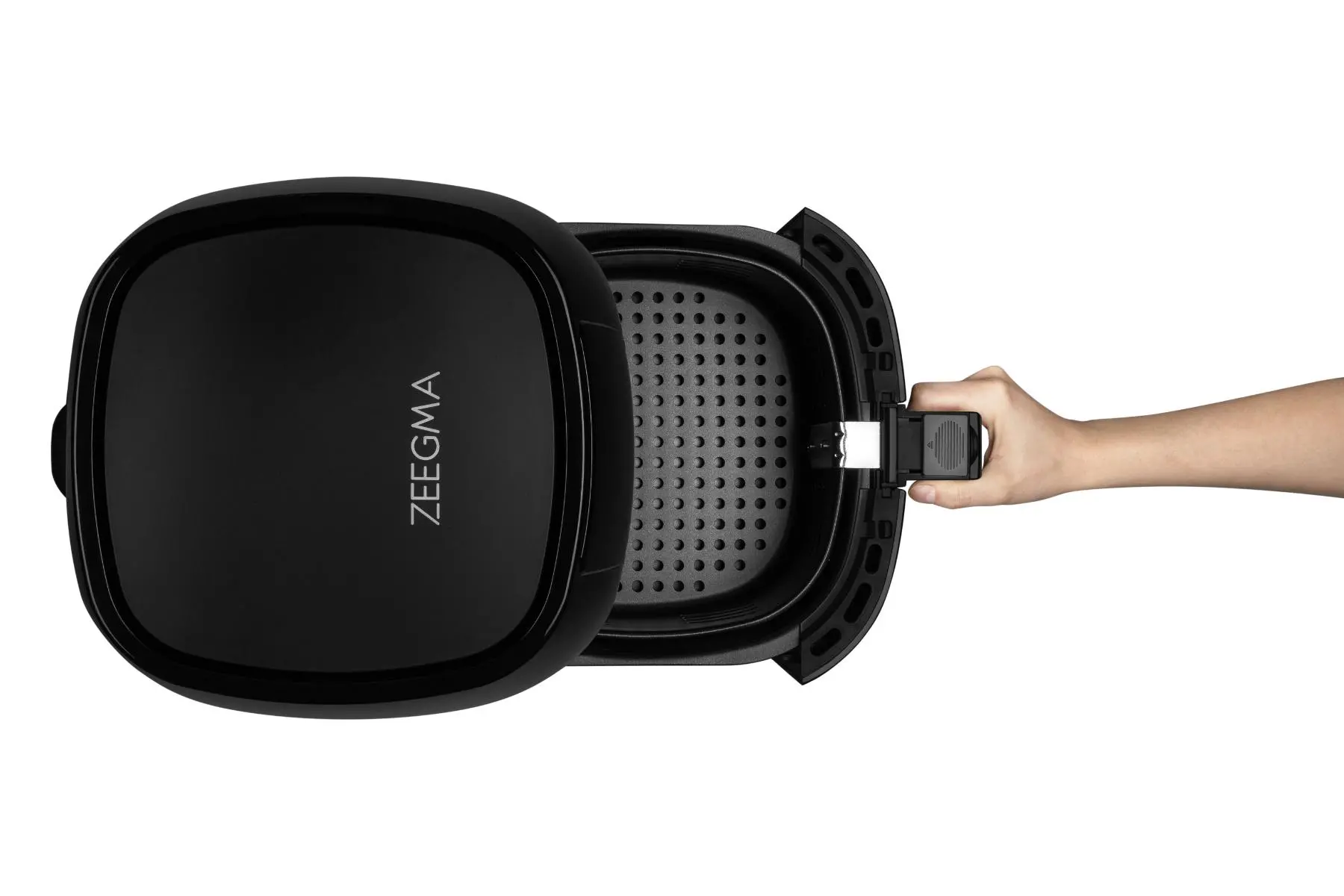 Frytkownica beztłuszczowa Zeegma Knapper Pro Black 1400W 4,5l