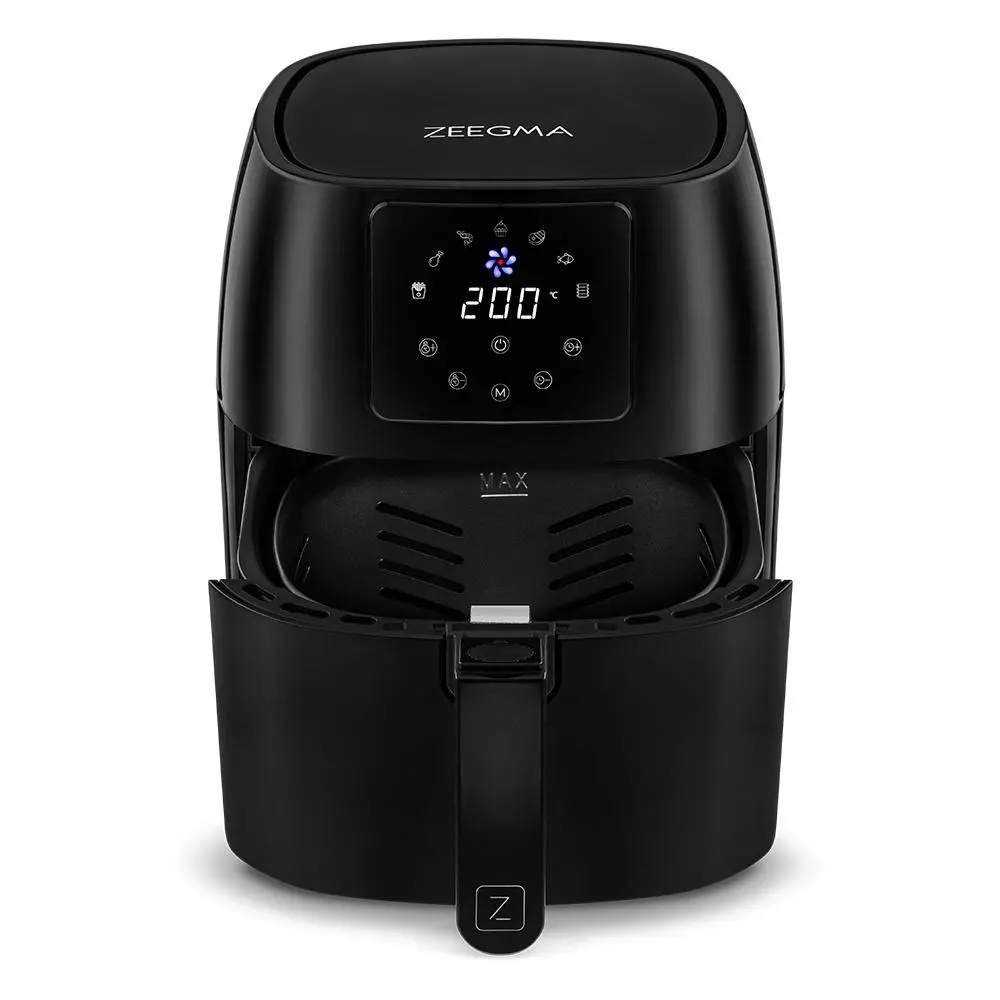 Frytkownica beztłuszczowa Zeegma Knapper Pro Black 1400W 4,5l