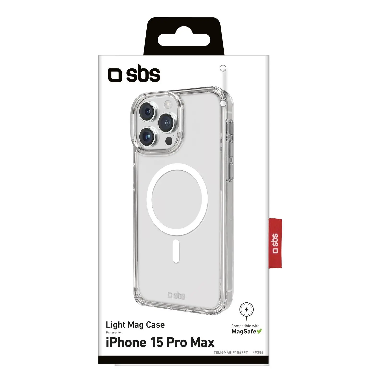 Etui SBS Light Mag do iPhone 15 Pro Max