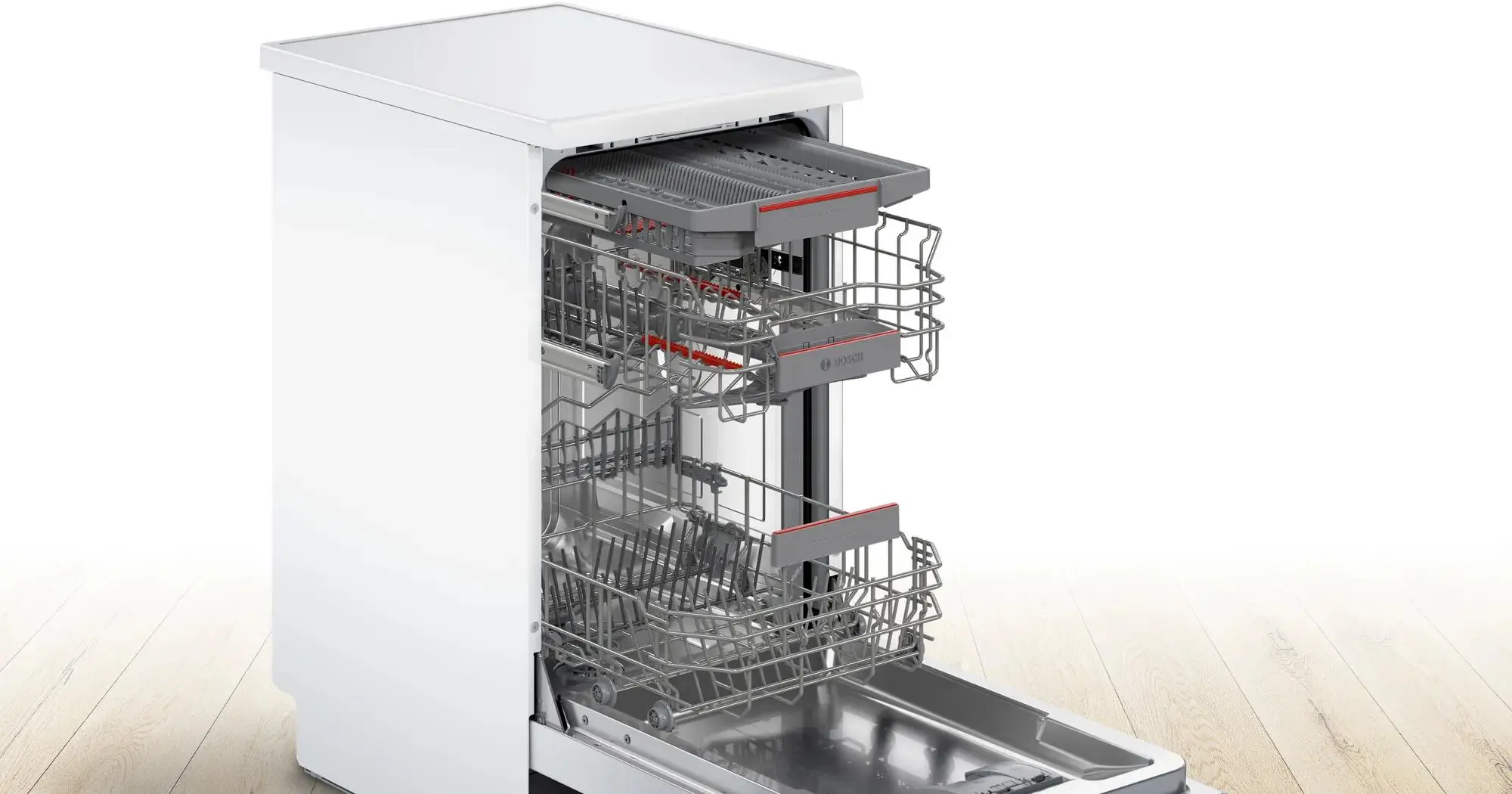 Zmywarka Bosch Serie 4 SPS4HMI49E 45cm Szuflada na sztućce Zdalne sterowanie
