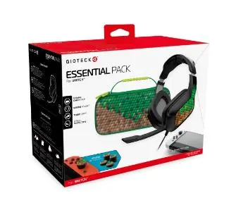 Zestaw akcesoriów Gioteck Essential Pack dla Nintendo Switch