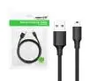 Kabel UGREEN USB do miniUSB US132 0,25m Czarny