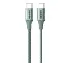 Kabel UGREEN USB-C do USB-C 15310 1m Zielony