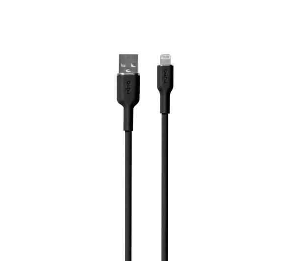 Puro Soft Usb A Do Lightning M Czarny Kabel Usb Cena I Opinie