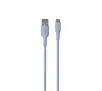 Kabel Puro ICON Soft PUUSBCICONLBLUE USB-A do USB-C do 1,5m Niebieski