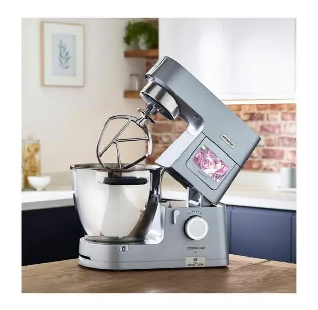 Robot planetarny Kenwood Cooking Chef XL KCL95.424SI 1500W Rozdrabniacz Przystawka do makaronu Blender kielichowy
