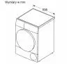 Suszarka Bosch Serie 8 WQB246CPPL 66,2cm 9kg Zdalne sterowanie
