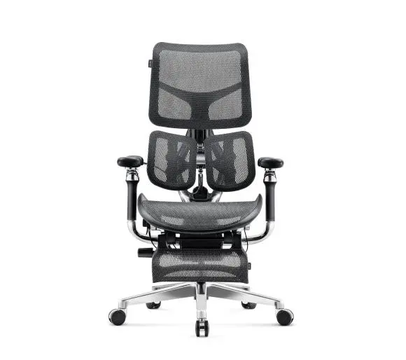 Крісло Diablo Chairs Brave V-Kinetic Biurowy до 120 кг - Тканина Чорний