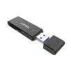 Czytnik kart Unitek SD I MicroSD USB-A 5 Gbps Czarny