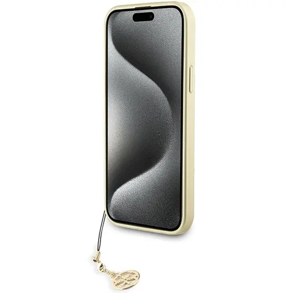 Etui Guess 4G Charms Collection GUHCP15XGF4GGR do iPhone 15 Pro Max Szary
