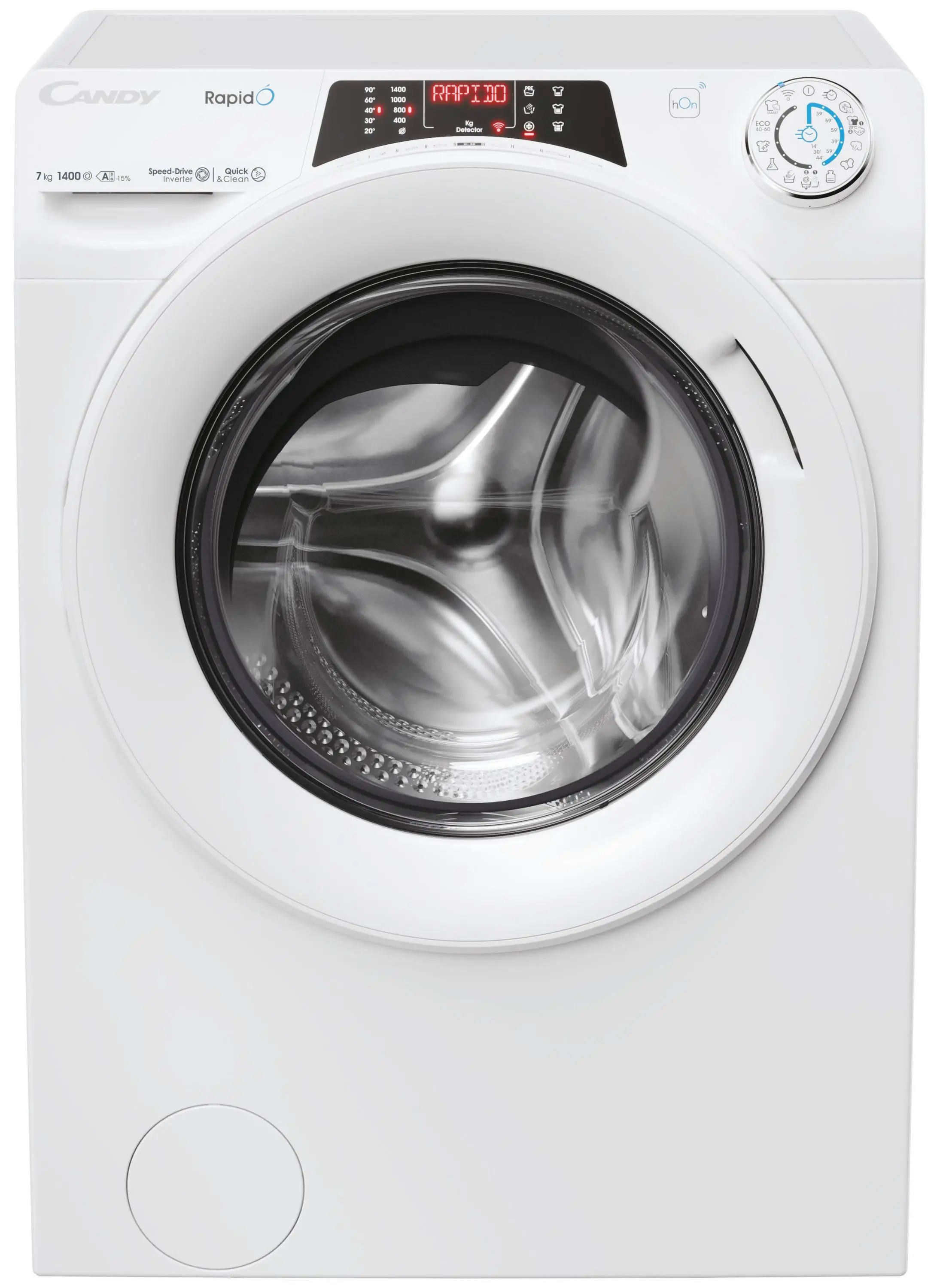Candy RapidO RO4 476DWM7/1-S Slim 7kg 1400obr/min Zdalne sterowanie