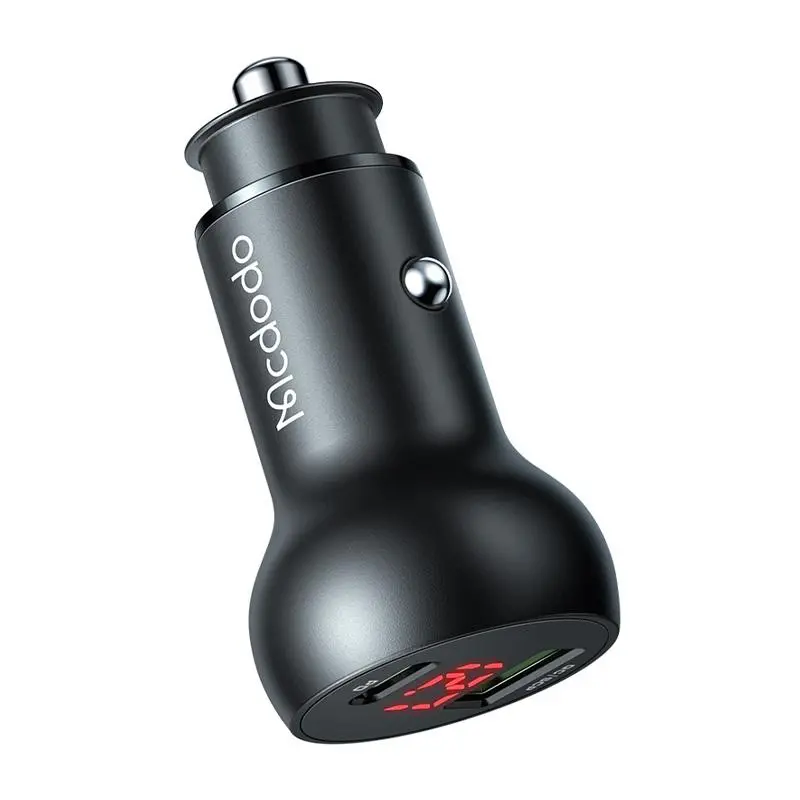 Ładowarka samochodowa Mcdodo CC-7030 USB USB-C 45W Czarny