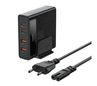 Ładowarka biurkowa Mcdodo Hyperspace GaN 100W CH-1802 2xUSB-C 2xUSB-A Czarny