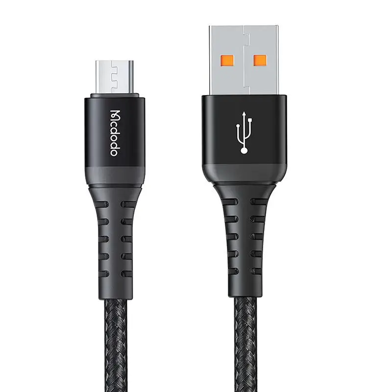 Kabel Mcdodo microUSB CA-2280 0,2m Czarny