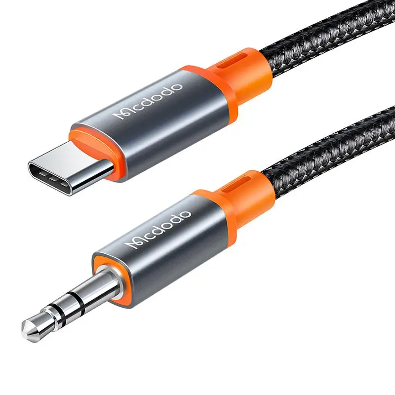 Kabel Mcdodo CA-900 USB-C do mini jack 3,5mm AUX 1,8m Czarny