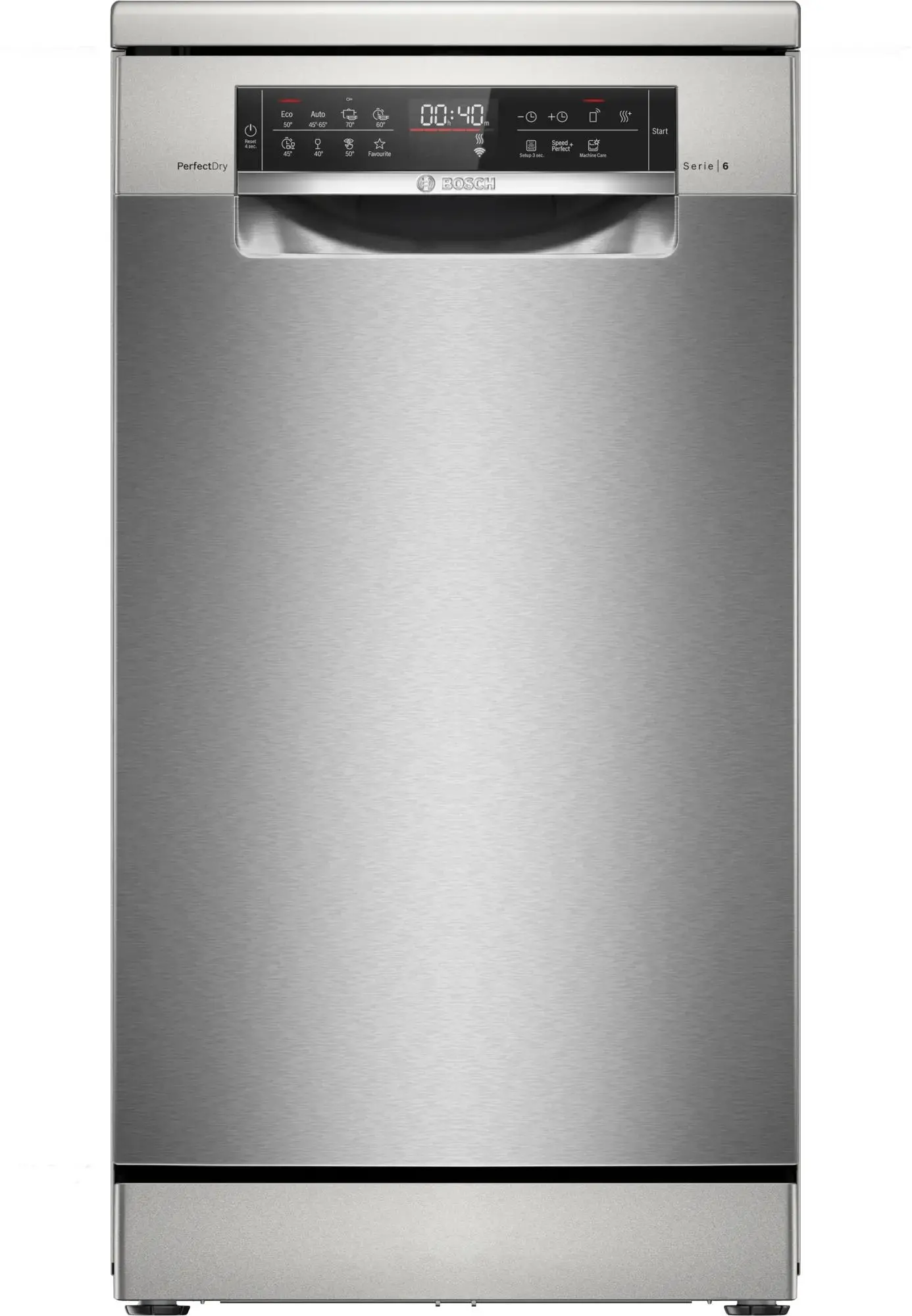 Bosch Serie 6 SPS6YMI14E 45cm Szuflada na sztućce Zdalne sterowanie