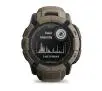 Smartwatch Garmin Instinct 2X Solar Tactical 50mm GPS Brązowy