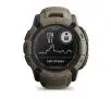 Smartwatch Garmin Instinct 2X Solar Tactical 50mm GPS Brązowy