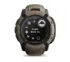Smartwatch Garmin Instinct 2X Solar Tactical 50mm GPS Brązowy