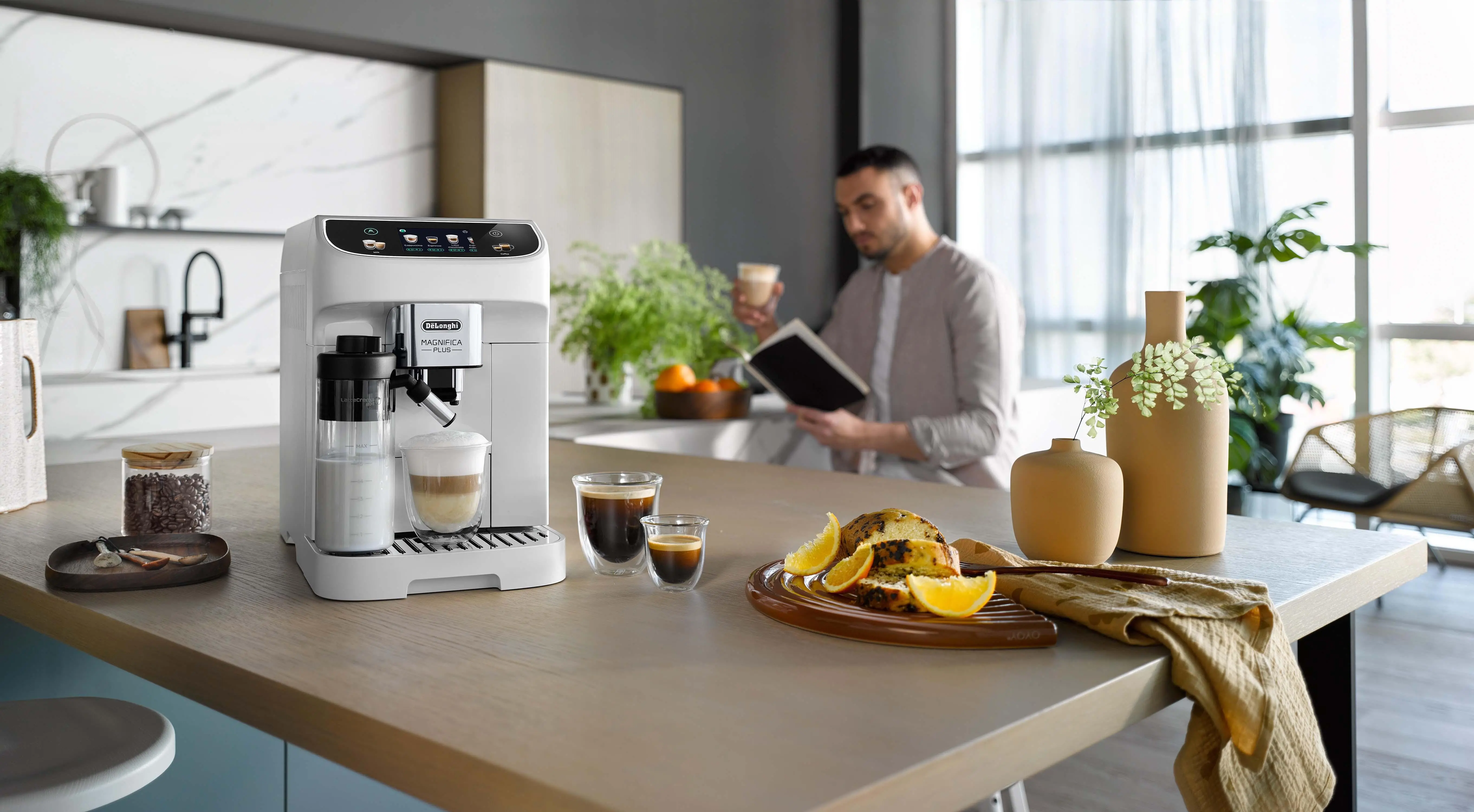 Ekspres DeLonghi Magnifica Plus ECAM 320.60.W Kawa mrożona