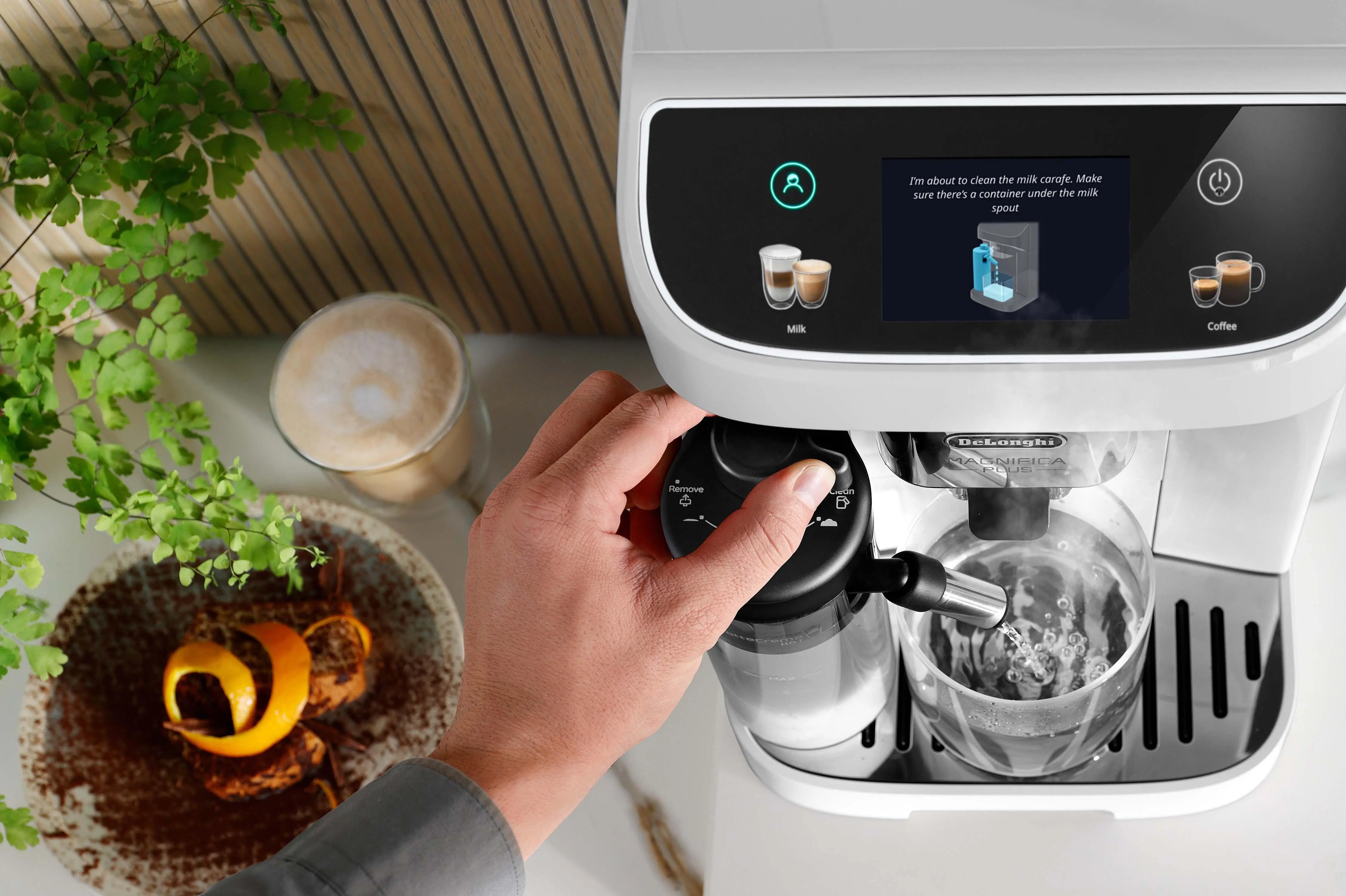 Ekspres DeLonghi Magnifica Plus ECAM 320.60.W Kawa mrożona