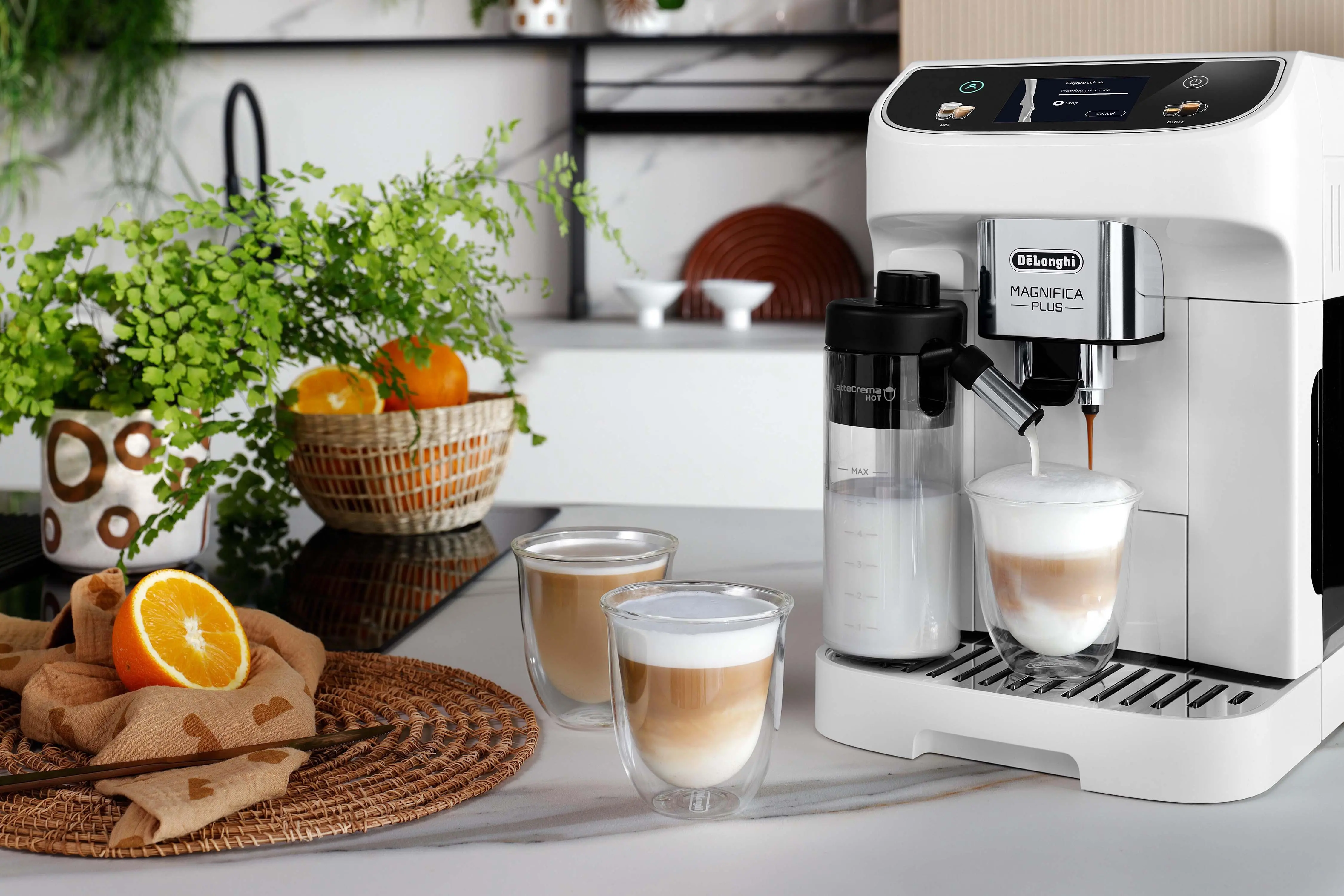 Ekspres DeLonghi Magnifica Plus ECAM 320.60.W Kawa mrożona