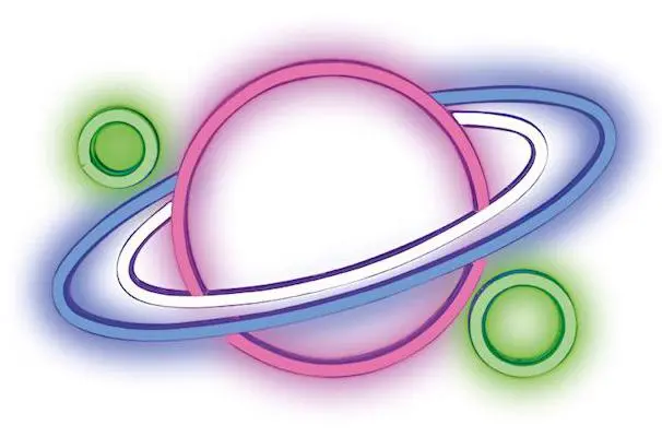 Neon Forever LED Planet RTV100447