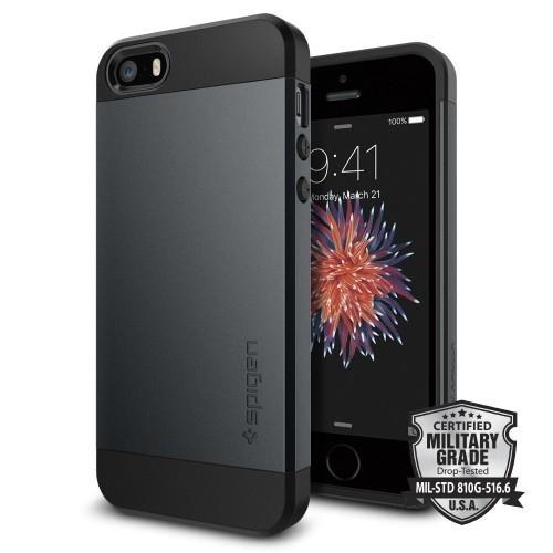Etui Spigen Slim Armor 041CS20174 (metal slate)