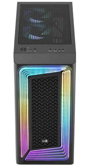 Obudowa Aerocool Interstellar-G-BK-v1 RGB Czarny