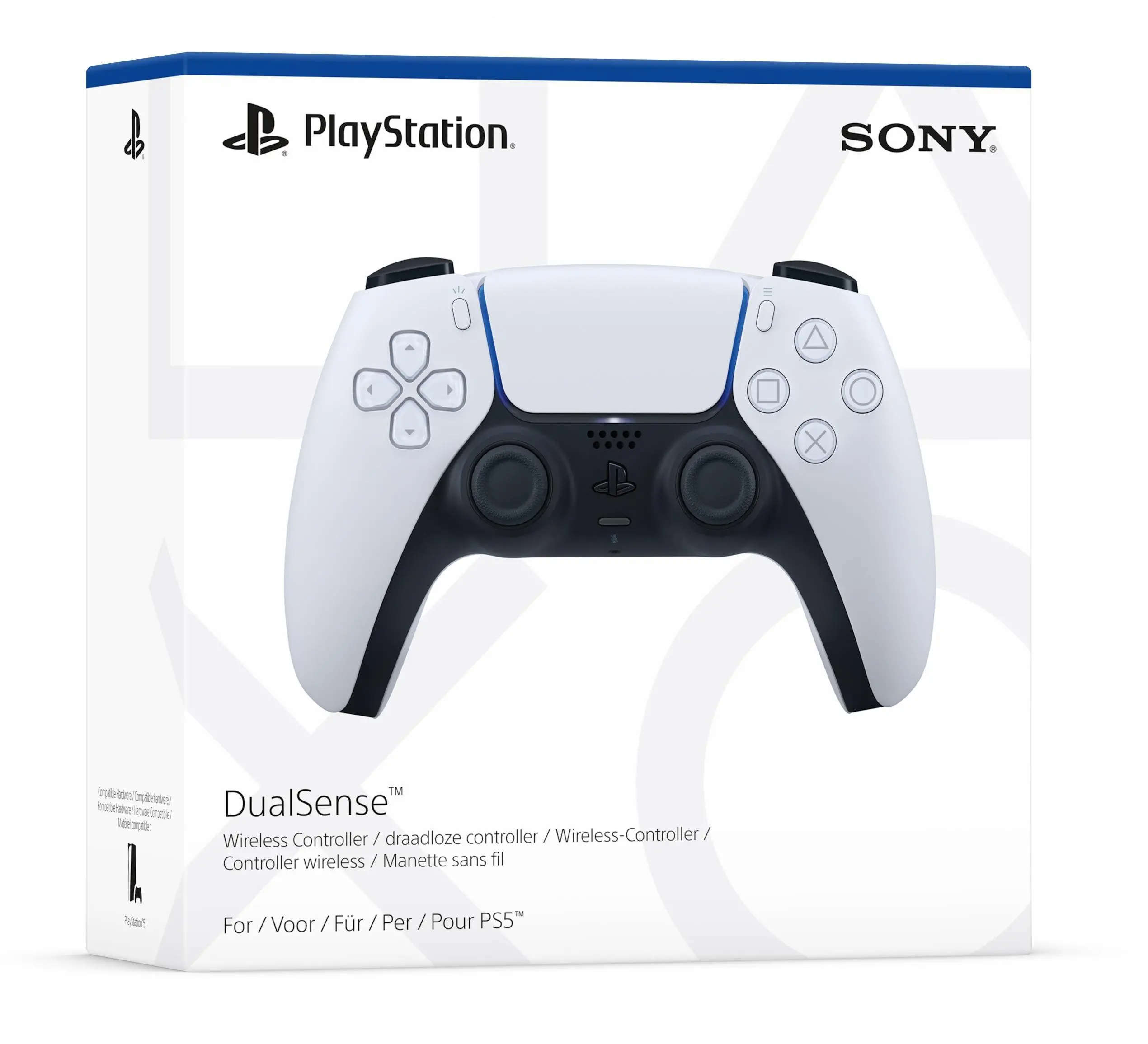 Konsola Sony PlayStation 5 Slim D Chassis (PS5) 1TB z napędem + Dodatkowy Pad Biały
