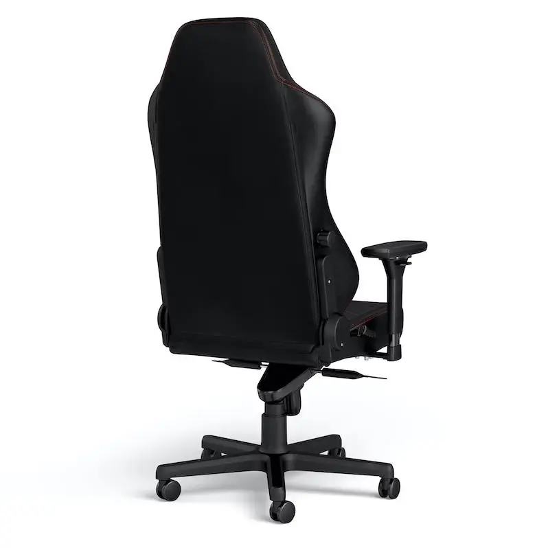 Fotel Noblechairs HERO Black Red Gamingowy do 150kg Skóra ECO Czarno-czerwony