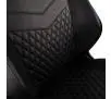 Fotel Noblechairs HERO Real Leather Black Gamingowy do 150kg Skóra naturalna Czarny