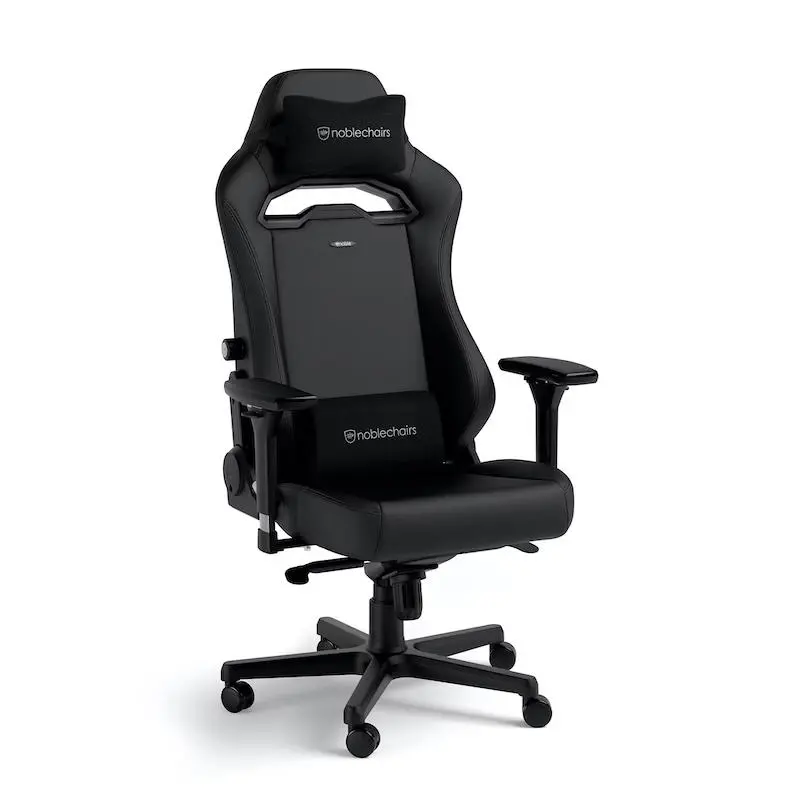 Fotel Noblechairs HERO ST Black Edition Gamingowy do 150kg Skóra ECO High Tech Czarny