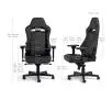 Fotel Noblechairs HERO ST Black Edition Gamingowy do 150kg Skóra ECO High Tech Czarny