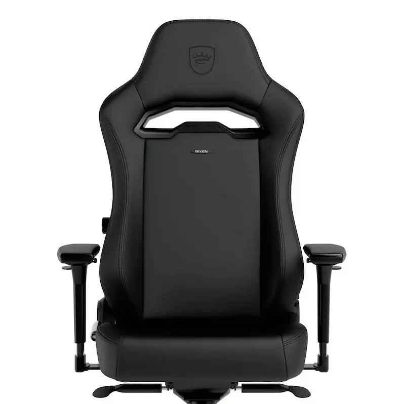 Fotel Noblechairs HERO ST Black Edition Gamingowy do 150kg Skóra ECO High Tech Czarny