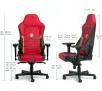 Fotel Noblechairs HERO Iron Man Edition Gamingowy do 150kg Skóra ECO Czerwono-czarny