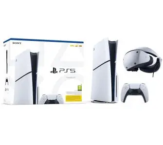 Konsola Sony PlayStation 5 Slim D Chassis (PS5) 1TB z napędem + Okulary PlayStation VR2