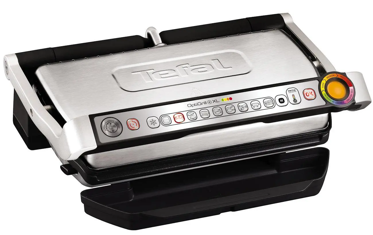 Grill elektryczny Tefal OptiGrill + XL GC722D 800cm2 Programy automatyczne