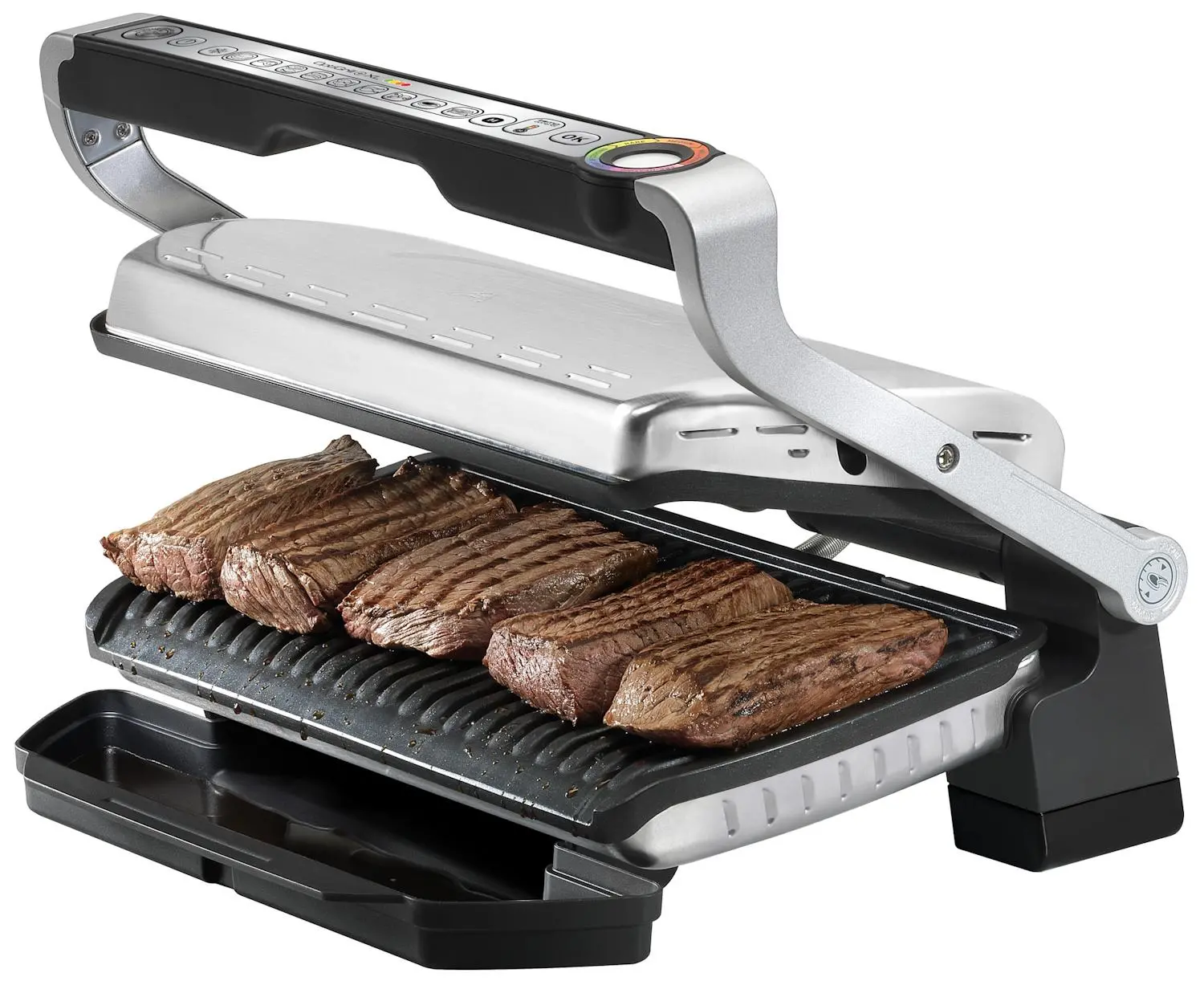 Grill elektryczny Tefal OptiGrill + XL GC722D 800cm2 Programy automatyczne