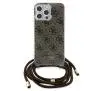 Etui Guess Crossbody Cord 4G Print GUHCP15XHC4SEW do iPhone 15 Pro Max Brązowy