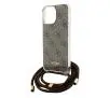 Etui Guess Crossbody Cord 4G Print GUHCP15XHC4SEW do iPhone 15 Pro Max Brązowy