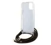 Etui Guess Crossbody Cord 4G Print GUHCP15SHC4SEW do iPhone 15/14/13 Brązowy