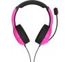 Słuchawki przewodowe z mikrofonem PDP Airlite Nebula Pink do PlayStation Nauszne Różowy