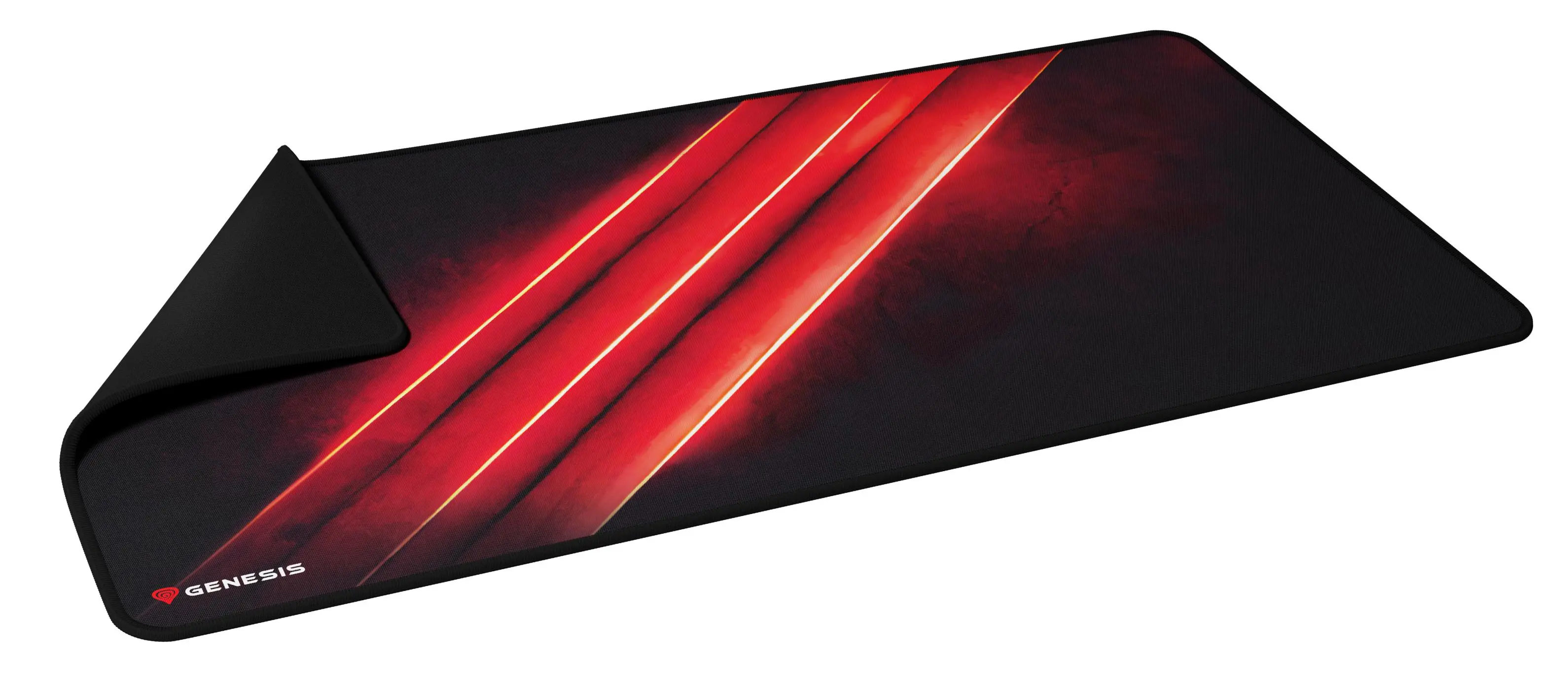 Podkładka Genesis Carbon 500 Maxi Flash G2 XXL Czarno-czerwony