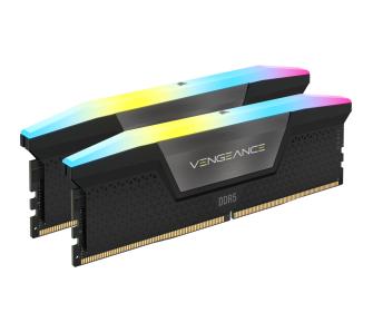 Pamięć RAM Corsair Vengeance RGB DDR5 64GB (2 x 32GB) 6000 CL40 Czarny