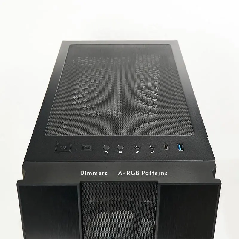 Obudowa Chieftec Hunter 2 GS-02B-OP RGB Czarny
