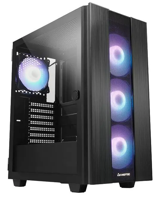 Obudowa Chieftec Hunter 2 GS-02B-OP RGB Czarny