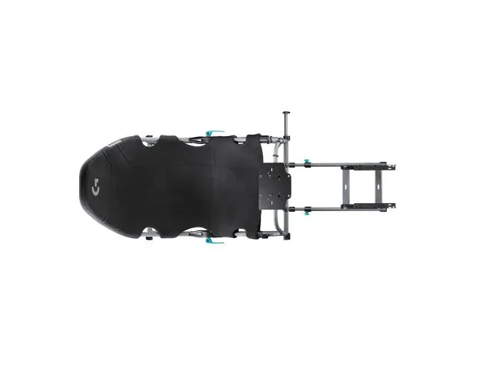 Fotel Playseat® Challenge X Logitech G Edition Wyścigowy do 163kg Tkanina Czarny